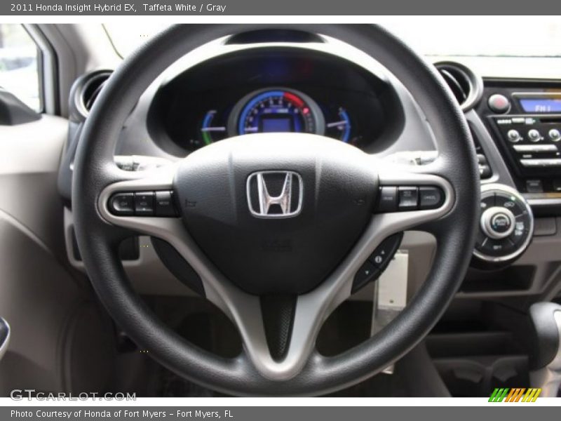 Taffeta White / Gray 2011 Honda Insight Hybrid EX