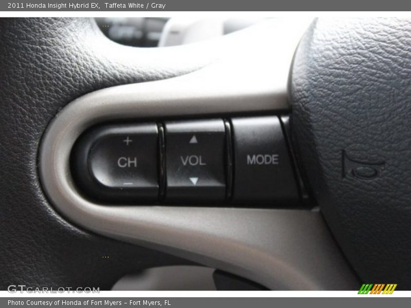 Taffeta White / Gray 2011 Honda Insight Hybrid EX