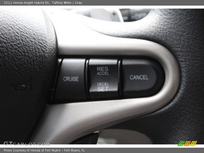 Taffeta White / Gray 2011 Honda Insight Hybrid EX