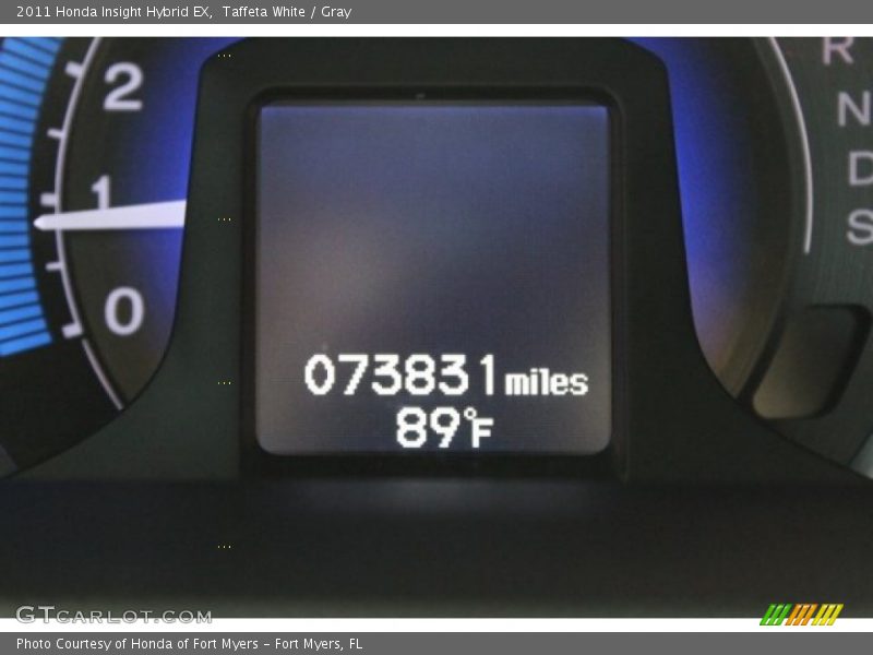 Taffeta White / Gray 2011 Honda Insight Hybrid EX