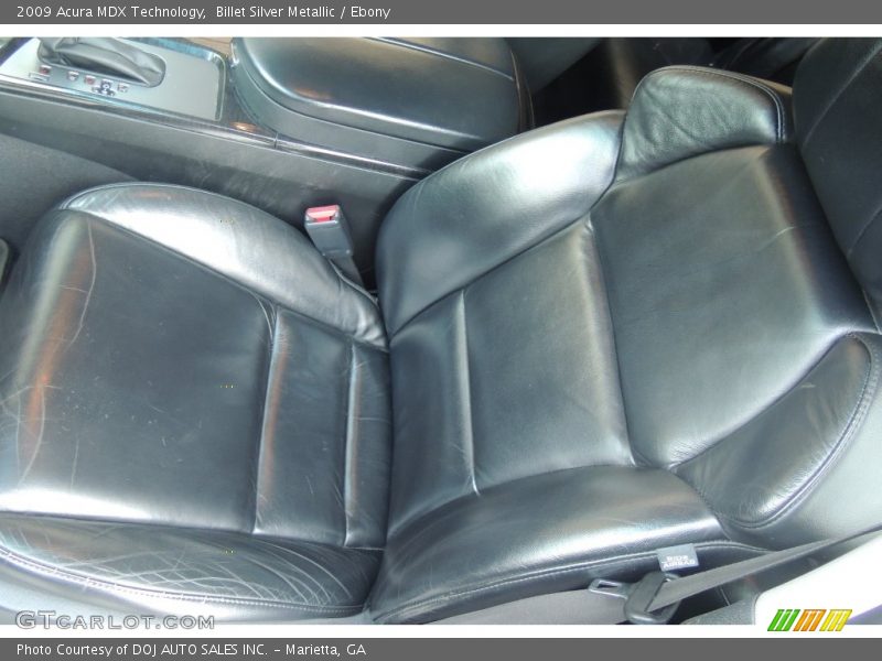 Billet Silver Metallic / Ebony 2009 Acura MDX Technology