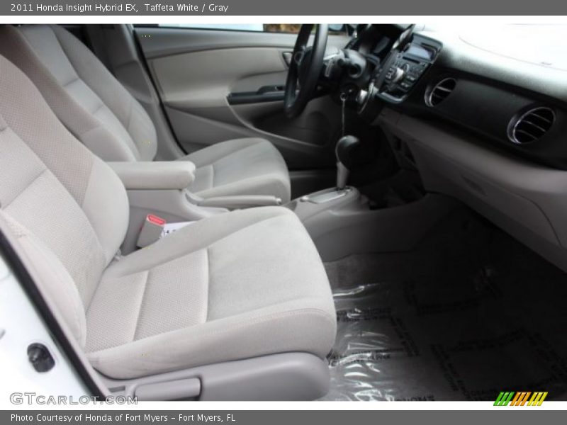 Taffeta White / Gray 2011 Honda Insight Hybrid EX