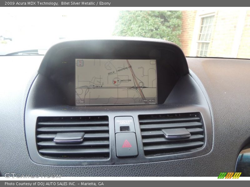 Billet Silver Metallic / Ebony 2009 Acura MDX Technology