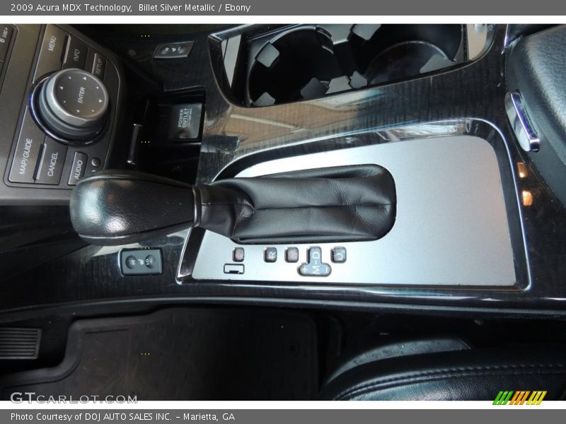 Billet Silver Metallic / Ebony 2009 Acura MDX Technology