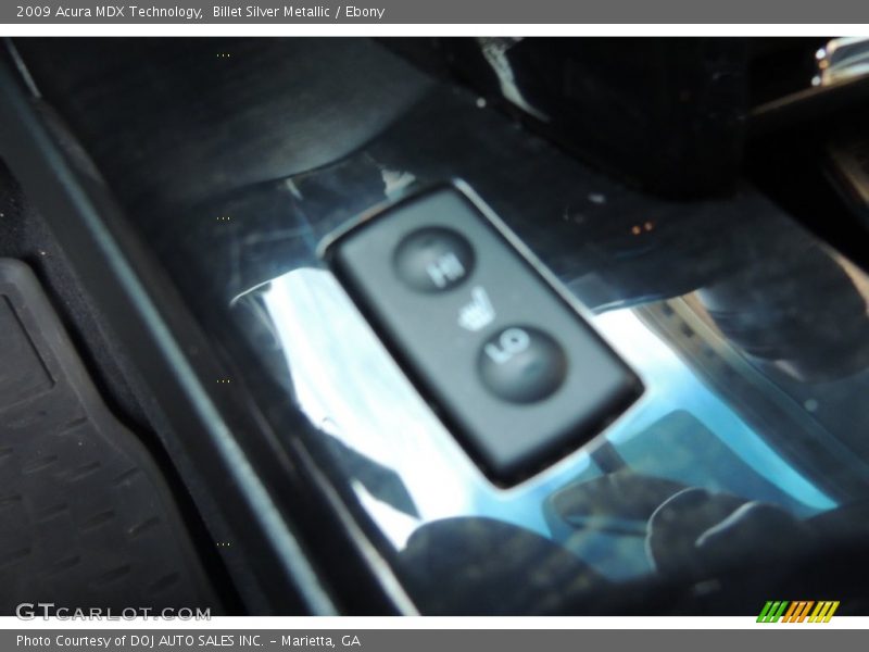 Billet Silver Metallic / Ebony 2009 Acura MDX Technology