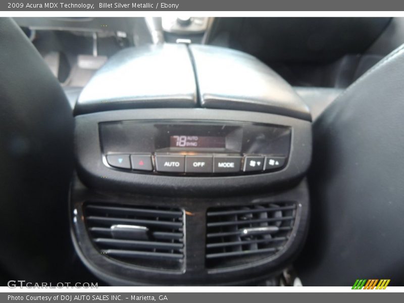 Billet Silver Metallic / Ebony 2009 Acura MDX Technology