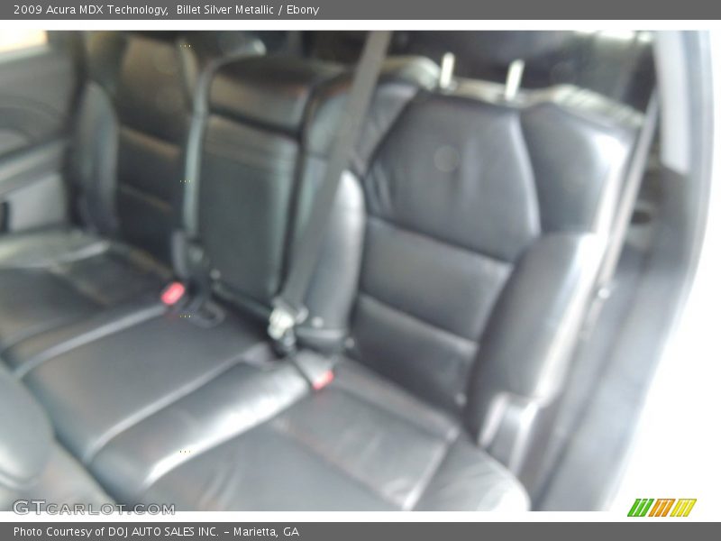 Billet Silver Metallic / Ebony 2009 Acura MDX Technology