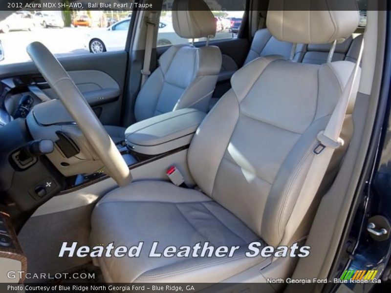 Bali Blue Pearl / Taupe 2012 Acura MDX SH-AWD