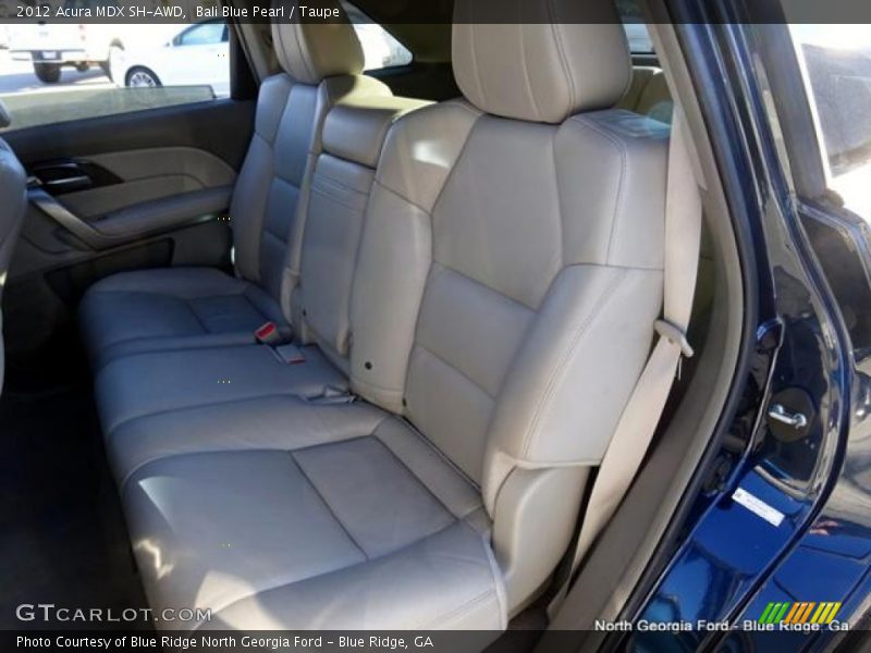 Bali Blue Pearl / Taupe 2012 Acura MDX SH-AWD