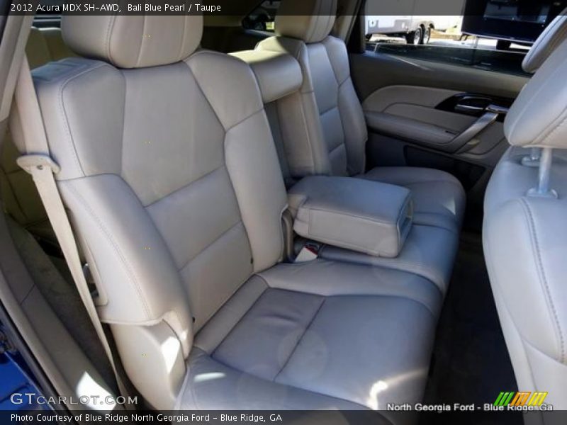 Bali Blue Pearl / Taupe 2012 Acura MDX SH-AWD
