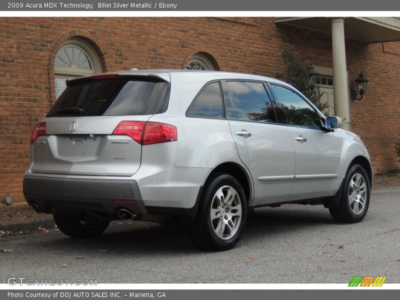 Billet Silver Metallic / Ebony 2009 Acura MDX Technology