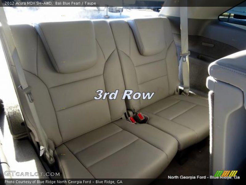 Bali Blue Pearl / Taupe 2012 Acura MDX SH-AWD
