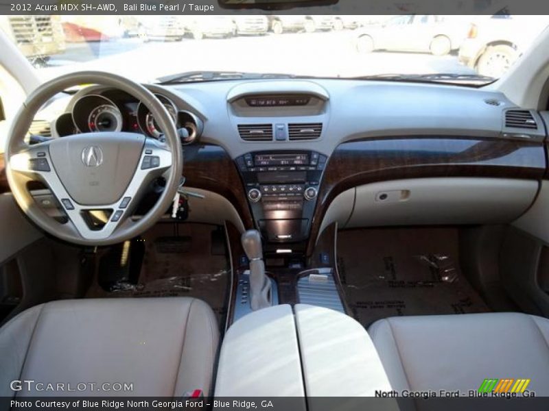 Bali Blue Pearl / Taupe 2012 Acura MDX SH-AWD