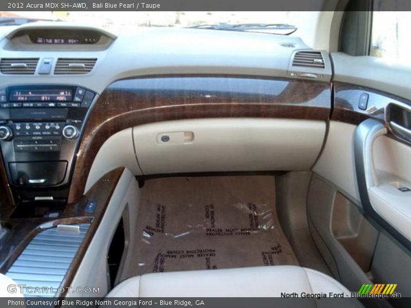 Bali Blue Pearl / Taupe 2012 Acura MDX SH-AWD