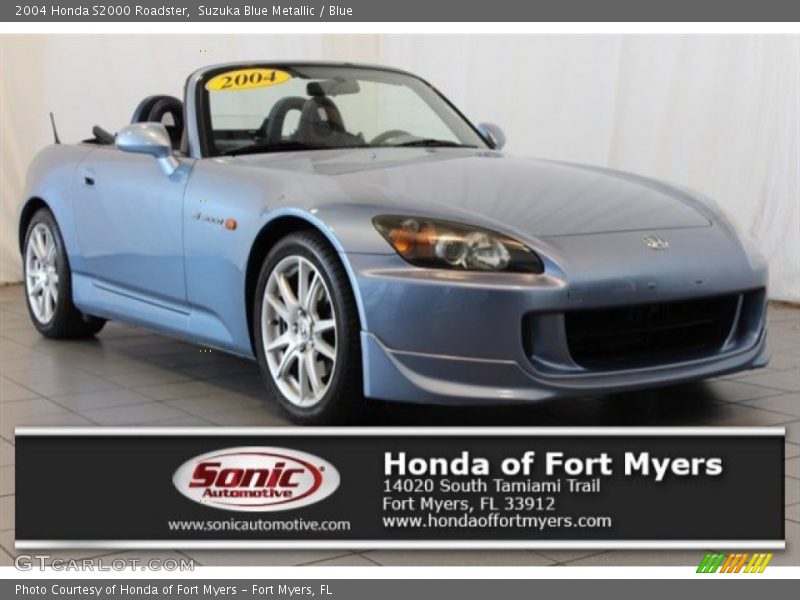 Suzuka Blue Metallic / Blue 2004 Honda S2000 Roadster