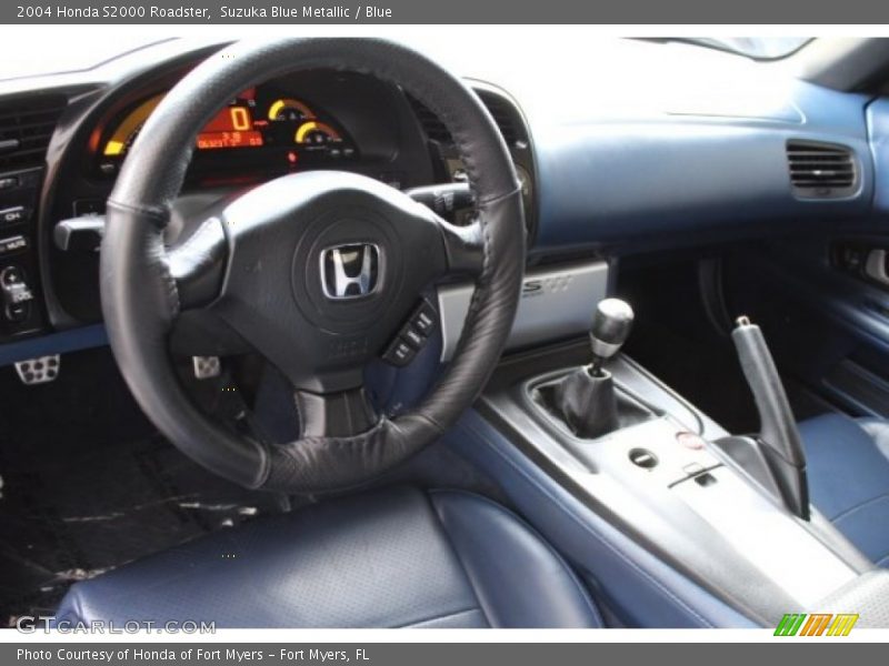 Suzuka Blue Metallic / Blue 2004 Honda S2000 Roadster