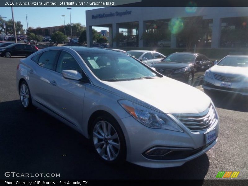 Starlight Silver / Graphite Black 2016 Hyundai Azera Limited