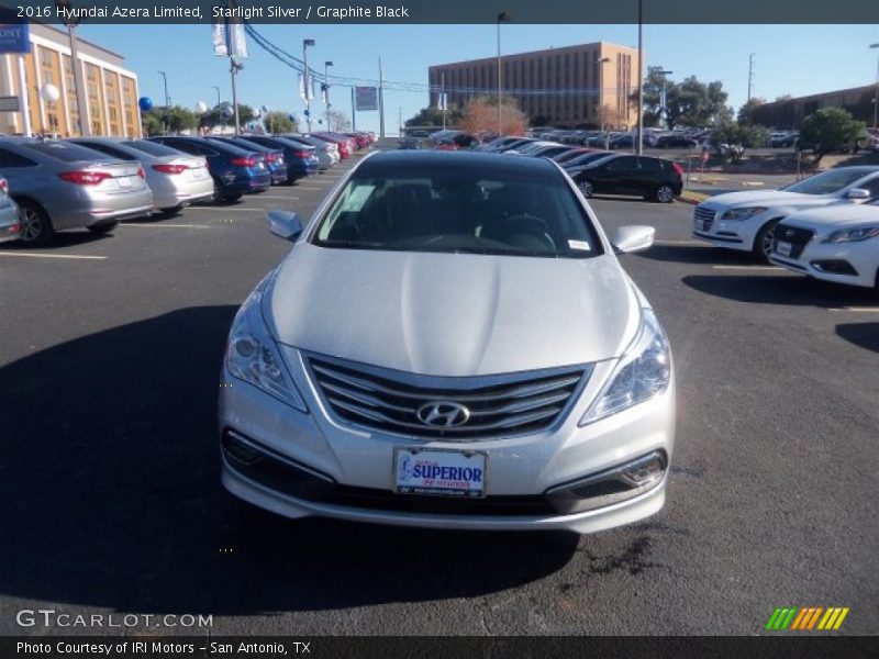 Starlight Silver / Graphite Black 2016 Hyundai Azera Limited