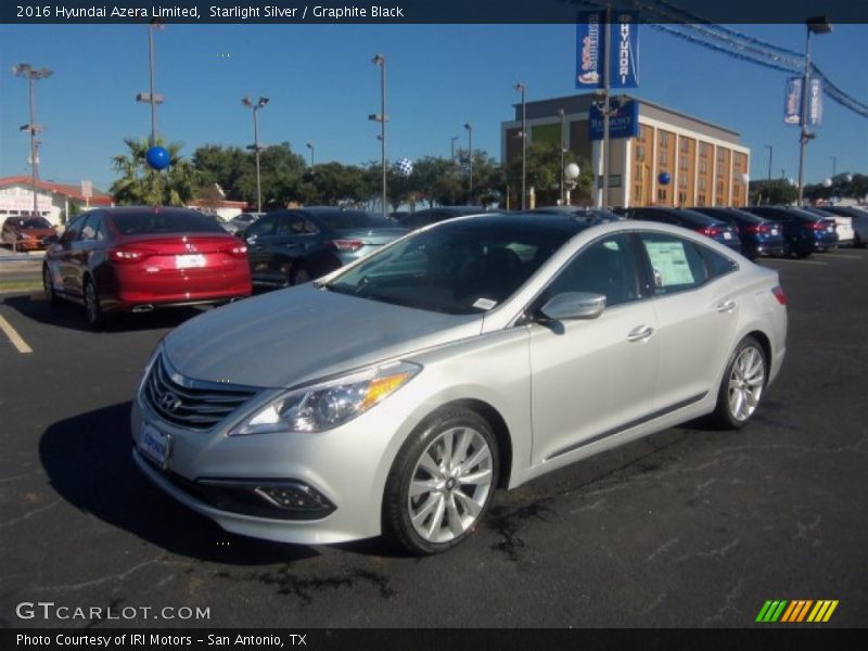 Starlight Silver / Graphite Black 2016 Hyundai Azera Limited