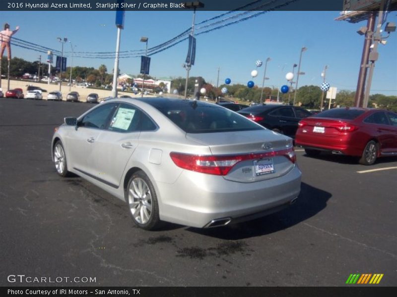 Starlight Silver / Graphite Black 2016 Hyundai Azera Limited