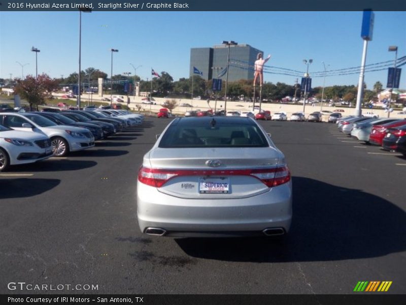 Starlight Silver / Graphite Black 2016 Hyundai Azera Limited