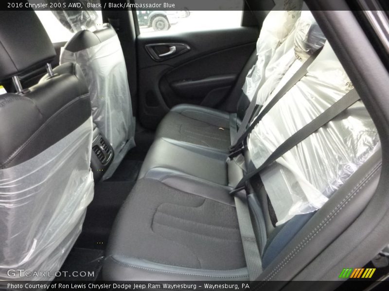 Rear Seat of 2016 200 S AWD