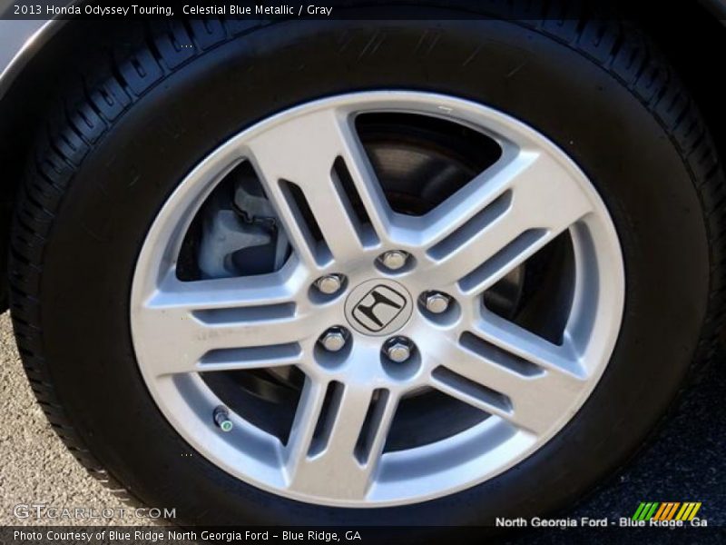 Celestial Blue Metallic / Gray 2013 Honda Odyssey Touring