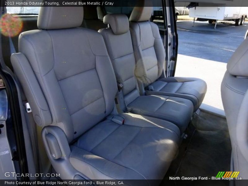 Celestial Blue Metallic / Gray 2013 Honda Odyssey Touring