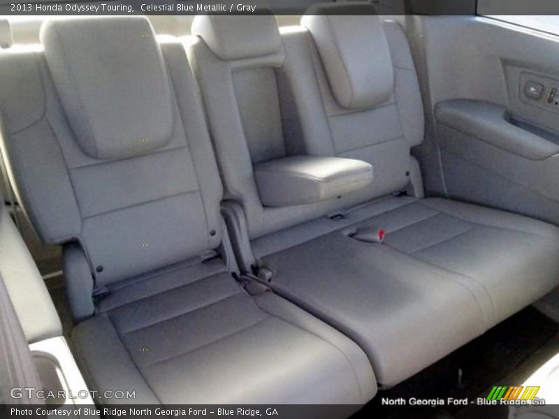 Celestial Blue Metallic / Gray 2013 Honda Odyssey Touring
