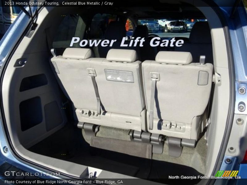 Celestial Blue Metallic / Gray 2013 Honda Odyssey Touring