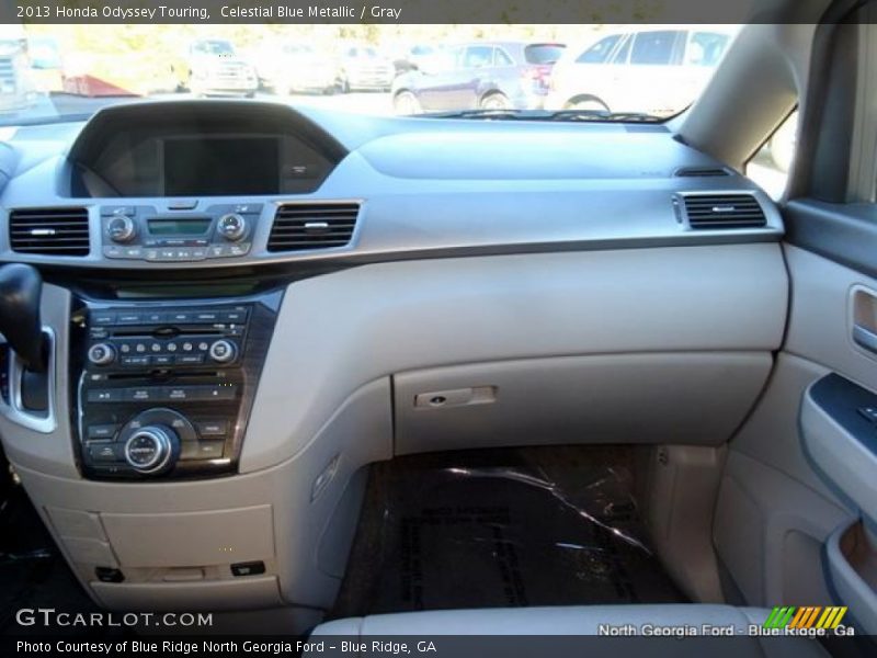 Celestial Blue Metallic / Gray 2013 Honda Odyssey Touring
