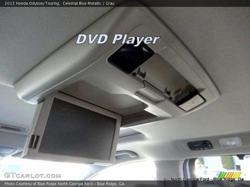 Celestial Blue Metallic / Gray 2013 Honda Odyssey Touring