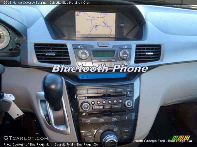 Celestial Blue Metallic / Gray 2013 Honda Odyssey Touring