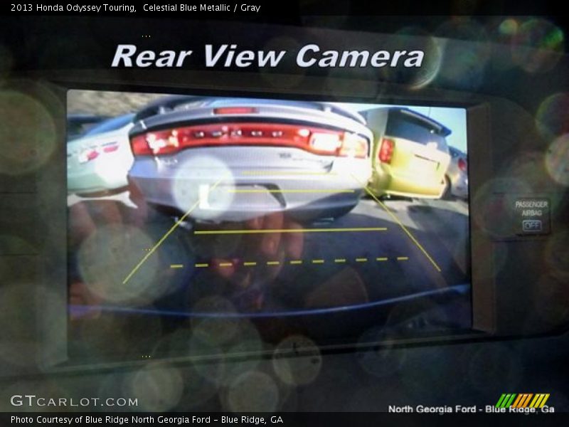 Celestial Blue Metallic / Gray 2013 Honda Odyssey Touring