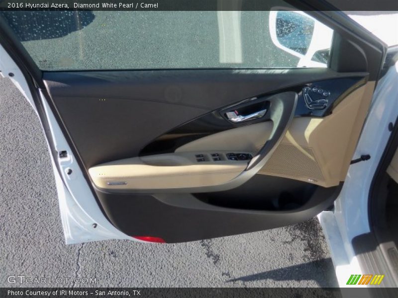 Diamond White Pearl / Camel 2016 Hyundai Azera