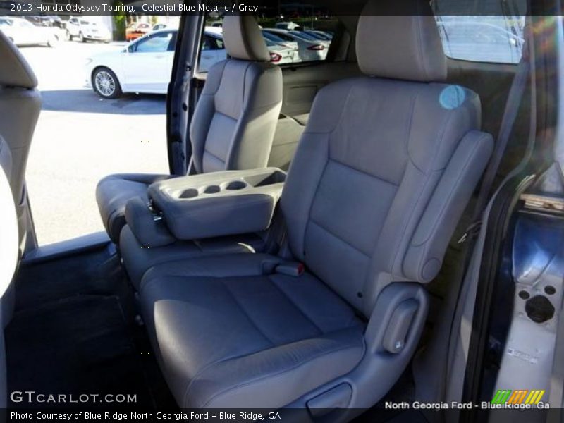Celestial Blue Metallic / Gray 2013 Honda Odyssey Touring