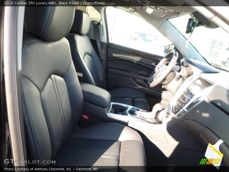 Black Raven / Ebony/Ebony 2016 Cadillac SRX Luxury AWD