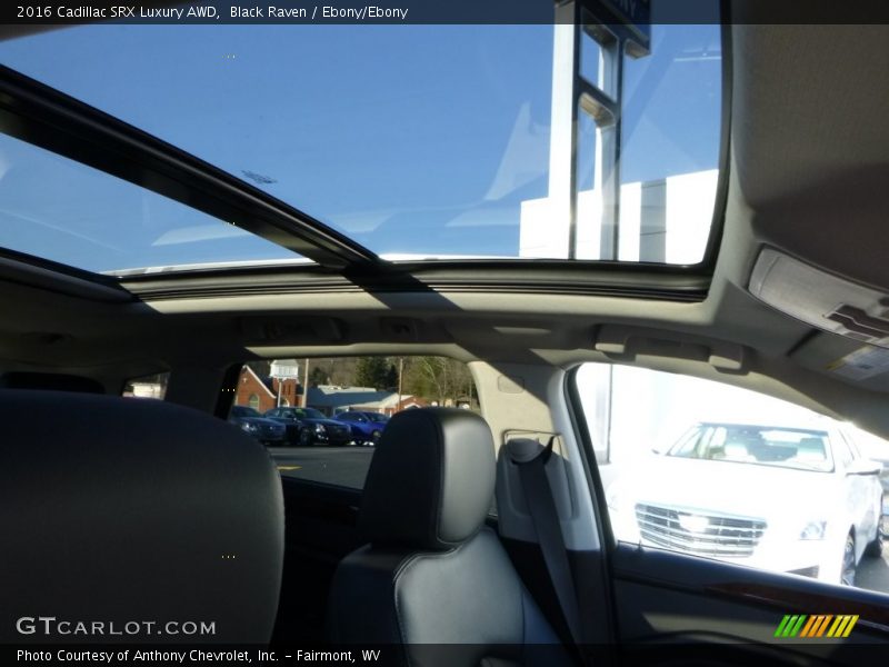 Black Raven / Ebony/Ebony 2016 Cadillac SRX Luxury AWD