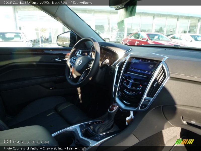Black Raven / Ebony/Ebony 2016 Cadillac SRX Luxury AWD