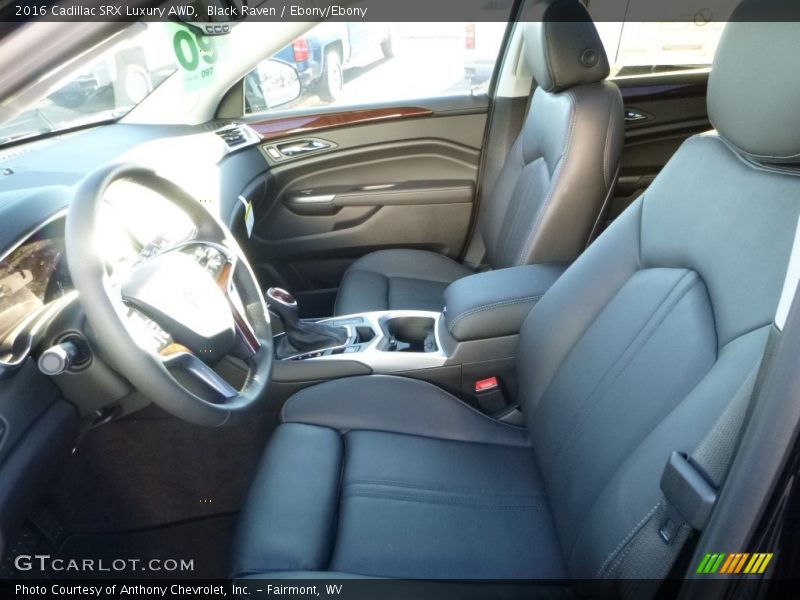 Black Raven / Ebony/Ebony 2016 Cadillac SRX Luxury AWD