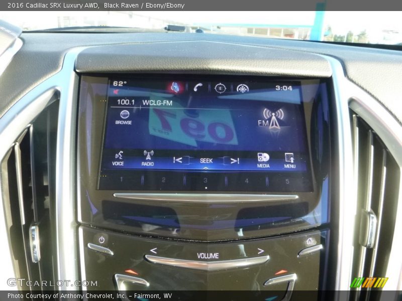 Black Raven / Ebony/Ebony 2016 Cadillac SRX Luxury AWD
