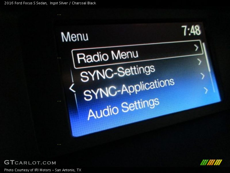 Ingot Silver / Charcoal Black 2016 Ford Focus S Sedan