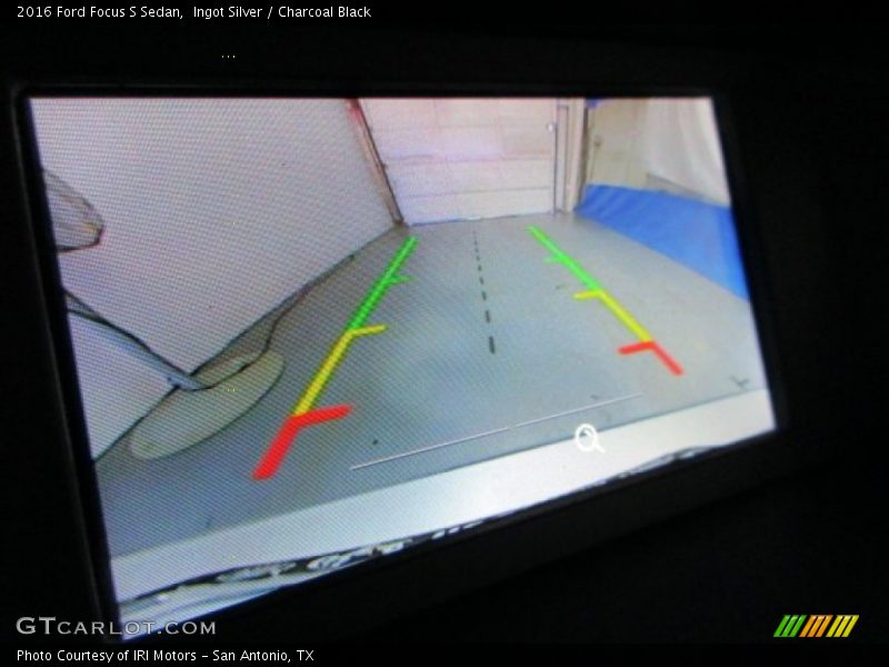 Ingot Silver / Charcoal Black 2016 Ford Focus S Sedan