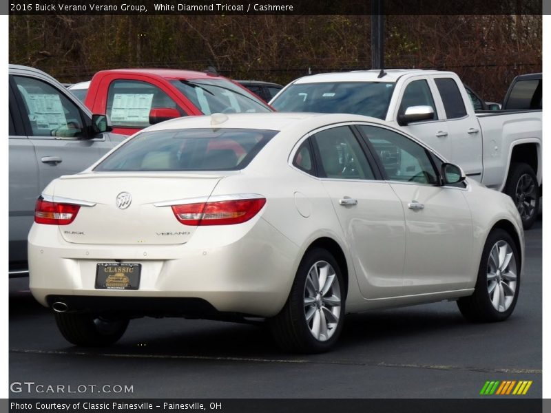White Diamond Tricoat / Cashmere 2016 Buick Verano Verano Group
