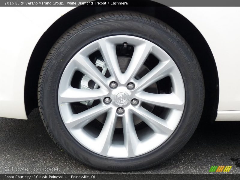 White Diamond Tricoat / Cashmere 2016 Buick Verano Verano Group