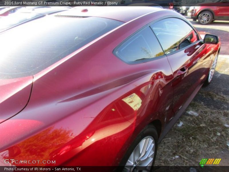 Ruby Red Metallic / Ebony 2016 Ford Mustang GT Premium Coupe