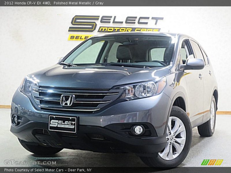 Polished Metal Metallic / Gray 2012 Honda CR-V EX 4WD