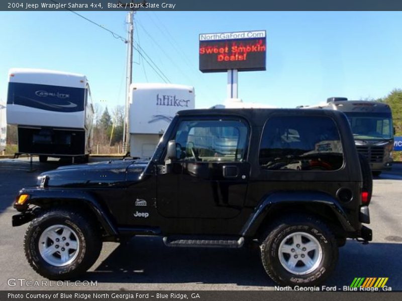 Black / Dark Slate Gray 2004 Jeep Wrangler Sahara 4x4