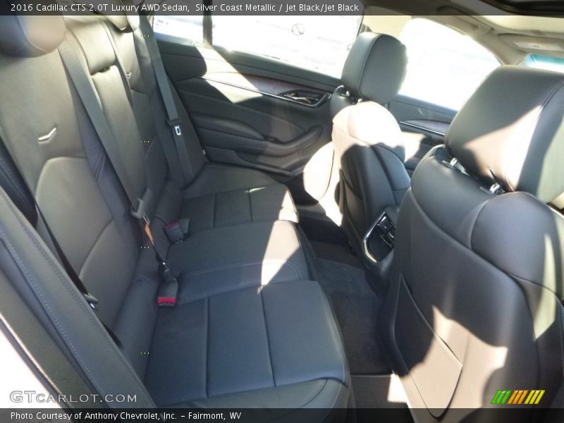 Silver Coast Metallic / Jet Black/Jet Black 2016 Cadillac CTS 2.0T Luxury AWD Sedan