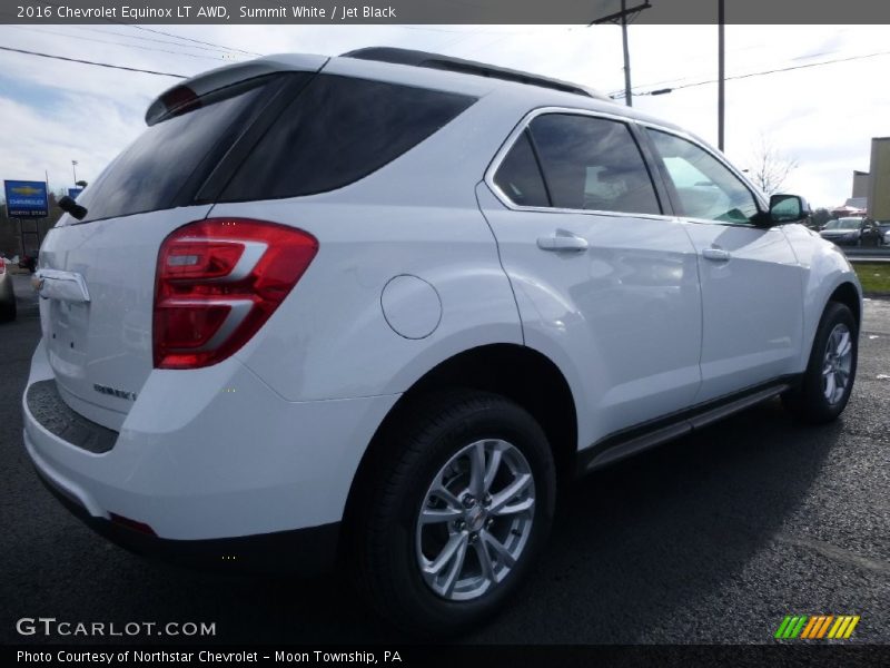 Summit White / Jet Black 2016 Chevrolet Equinox LT AWD